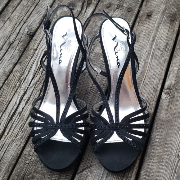 Nina black heels - Picture 2 of 8